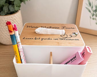 Boîte à mouchoir personnalisée