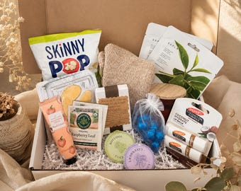 Self Care Gift Box for Women | Spa Gift Basket for Mom | Thinking of You Care Package | Relaxation Box | Get Well Gift