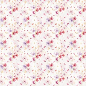 Floating Florals & Petals - London Penny Gift Wrap