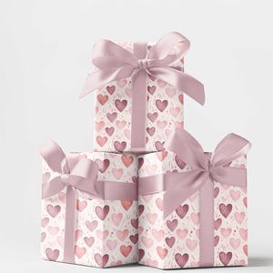 Watercolor Love - London Penny Gift Wrap