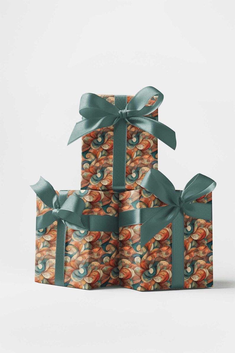Textural Rhythm - London Penny Gift Wrap