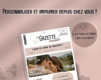 Modello "Gazzetta di nozze"