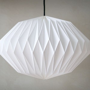 HEAVEN KNOWS /// CLEAR Origami Lampshade - Etsy