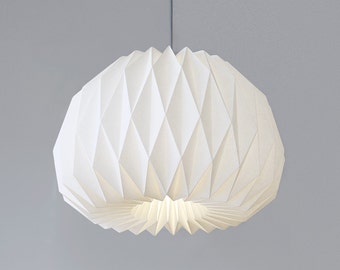 FACING the MOON XL  -  origami lampshade