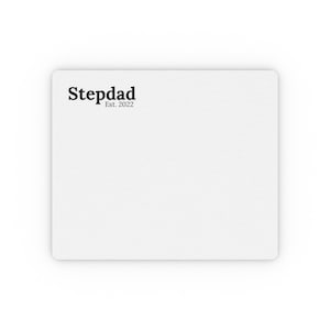 Personlig rektangulär musmatta med brevpapper | Personlig skrivbordsmatta