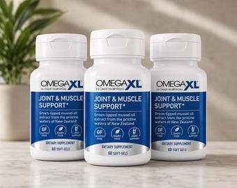 Omega XL 60 Softgels (3 Pack) – Green Lipped Mussel Oil Supplement