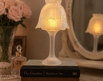 PartyLite satinglas älvlampa
