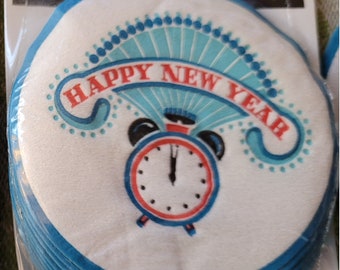 Vintage New Year Party Coasters - Package of 12 Dozen coasters