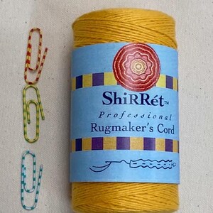 ShiRRéT™ 100% Cotton 4-ply Crochet Cord. Cord also for Weaving, Knitting Rugmaking; of strong Long-Spun Fiber zdjęcie 3