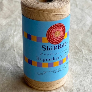 100% Cotton 4-Ply Cord is strong, for Crochet, Weaving, Knitting, Shirret, Rugmaking, Tan Taupe Cafe Latte, Color-fast.