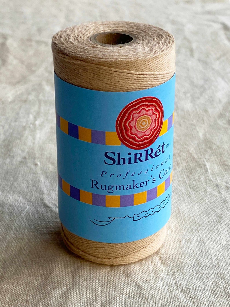 100% Cotton 4-Ply Cord is strong, for Crochet, Weaving, Knitting, Shirret, Rugmaking, Tan Taupe Cafe Latte, Color-fast.