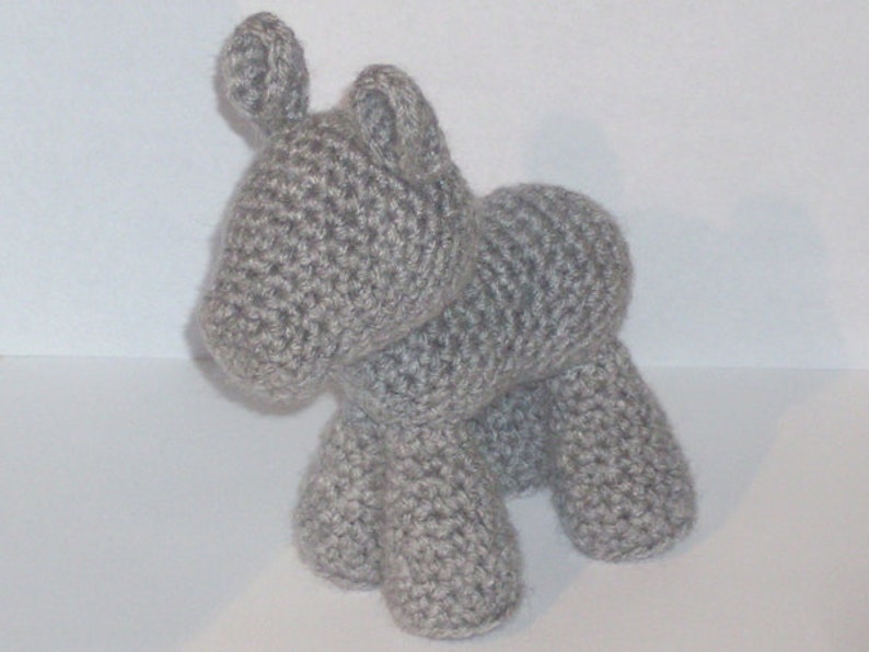 PATTERN: Pony Mare Crochet Plush image 1