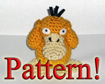 PATTERN: Psyduck Crochet Plush