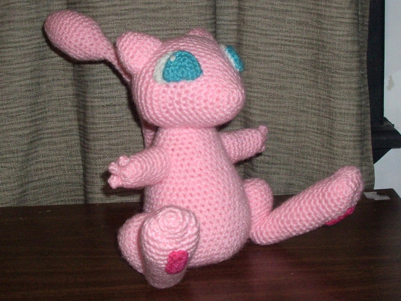 PATTERN: Mew Crochet Plush image 3