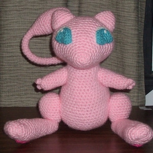 PATTERN: Mew Crochet Plush image 1