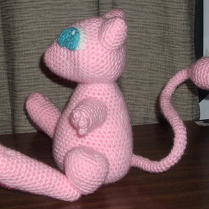 PATTERN: Mew Crochet Plush image 2