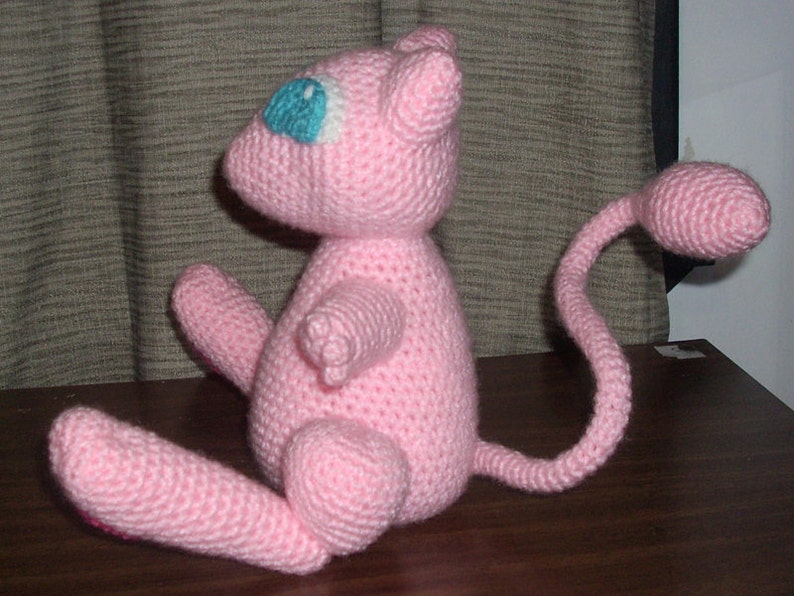 PATTERN: Mew Crochet Plush image 2