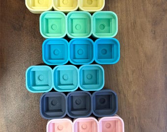Llavero con pulsador personalizado / Juguete antiestrés impreso en 3D (personalizado)