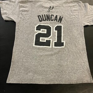 Tim Duncan Spurs Tie Dye T-Shirt Youth Large (14-16) Spiral Jersey Tee image 5