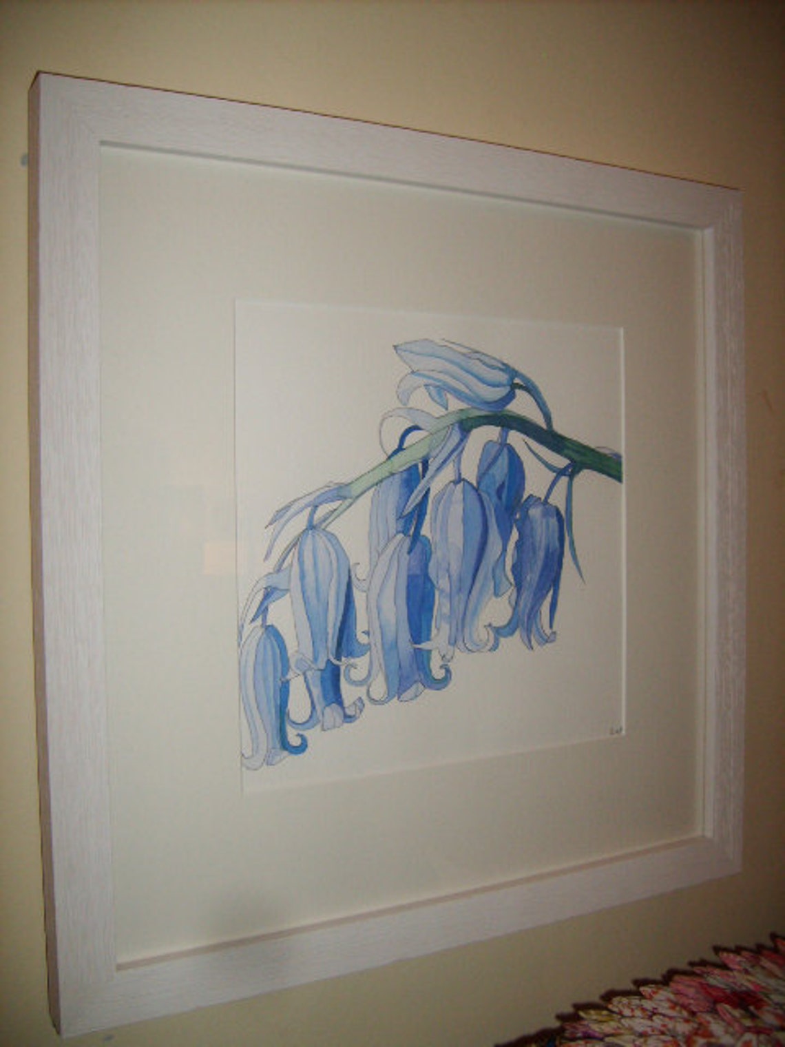 Bluebells,bluebells Watercolor,bluebells Watercolour, Bluebells