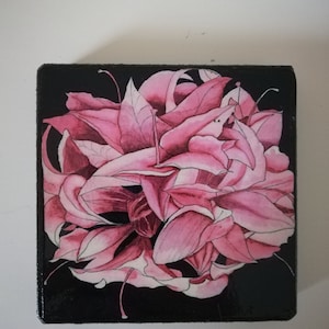 Rosa Azalee Druck, Azalee Malerei, Azalee rosa, Azalee, Azalee Kunstwerk, Azalee Aquarell, Azalee Wandkunst, rosa Blumengeschenk, rosa Blume