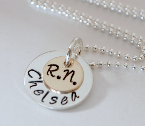 Infirmière Collier RN graduation RN Cadeaux RN Collier infirmière de graduation