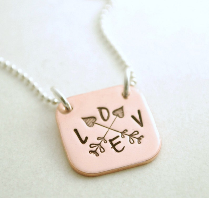 Infinity Arrow Necklace LOVE Arrow Necklace Anniversary Etsy