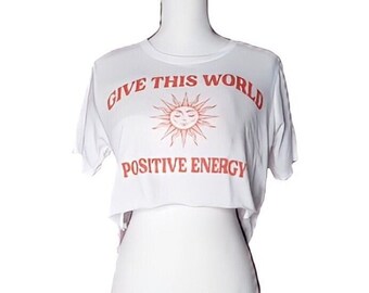 Positive Energy Crop Shirt