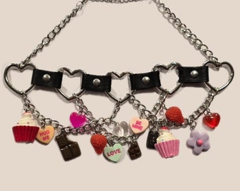 Candy Crush Sweetheart Necklace