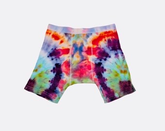 Slip boxer tie-dye