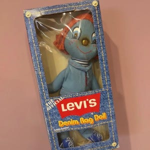 Levi Rag Doll - Etsy