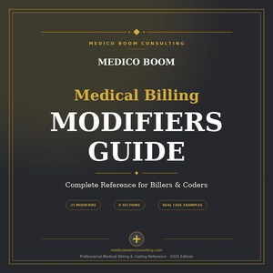 Guía de modificadores de facturación médica