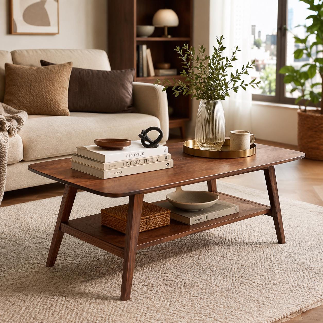 Corner Coffee Table - Etsy