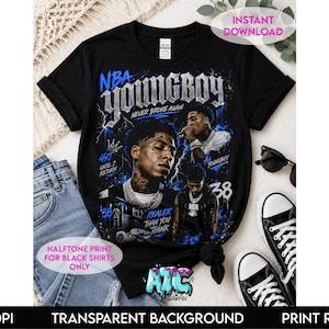 NBA Youngboy着用 Top アルバム　Tシャツ Nba Young Boy Tshirt - Etsy