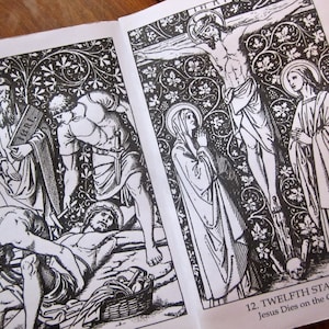Children&#39;s Stations of the Cross Devotional Booklet, Printable PDF Download