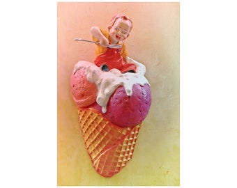 Gelato Boy Photo, Ice Cream Colors, Boy's Room, Nursery Decor, Pastels, Children's Room