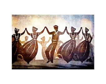 French Folk Dancing, Arles, South of France, Costume