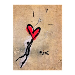 Cupid Heart Photo, Valentine&#39;s Day, Anniversary Gift, Italy