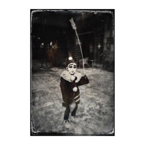 French Carnaval Photo, Pierrot, Carnival, Limoux France
