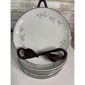 Zestaw 6 talerzy deserowych na chleb St Regis Fine China 101 Japan 6,5" Vintage