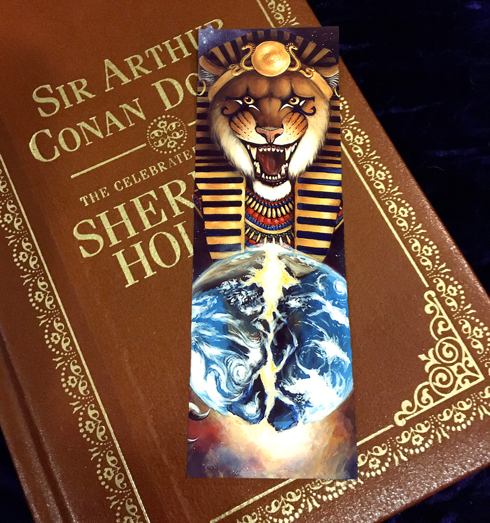 sekhmet printable bookmark fantasy art bookmark egyptian etsy