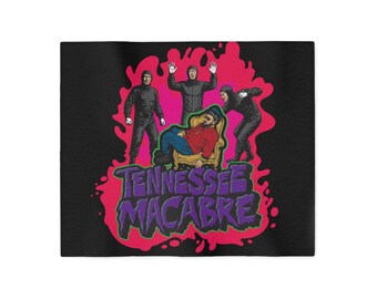 Tennessee Macabre Dead John Blanket | Couverture de scène de film d'horreur