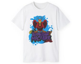 T-shirt Griffe Géante Macabre Tennessee | Illustration d'horreur gothique, style groupe de rock