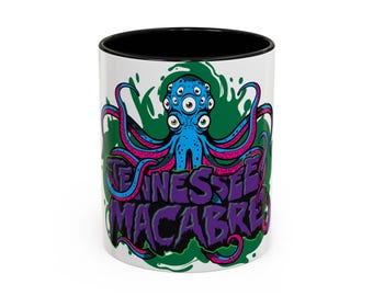 Tasse Macabre Cuthulu du Tennessee | Tasse à café décorative 11 oz 15 oz