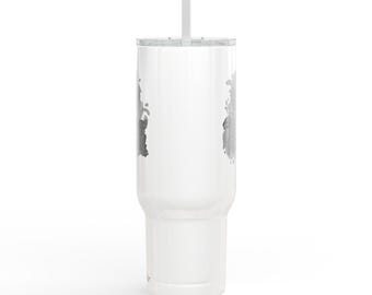 Tennessee Macabre Gobelet 40 oz gravé Griffe Géante | Gobelet de voyage isotherme avec couvercle
