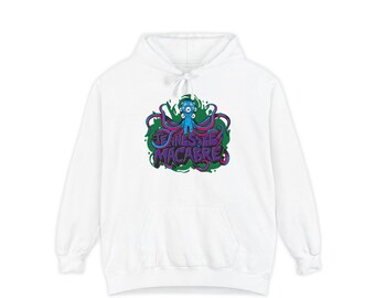 Sweat à capuche câlin Macabre Octopus | Illustration graphique de la pieuvre