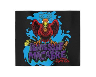 Couverture Tennessee Macabre Giant Claw | Jeté en polaire à graphismes effrayants