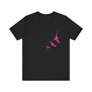 Blessed Birds Christian T-Shirt, Matthew 6:26 Scripture Tee, Bible Verse Bird Graphic Shirt, Faith Gift, Christian Apparel