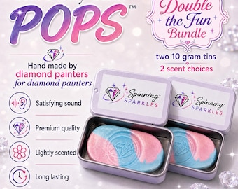 Diamond Painting Putty | Premium Scented Putty for Diamond Painting Pens | Wax Alternative | 2-Pack | Pick Any 2 Scents | 20g Bundle