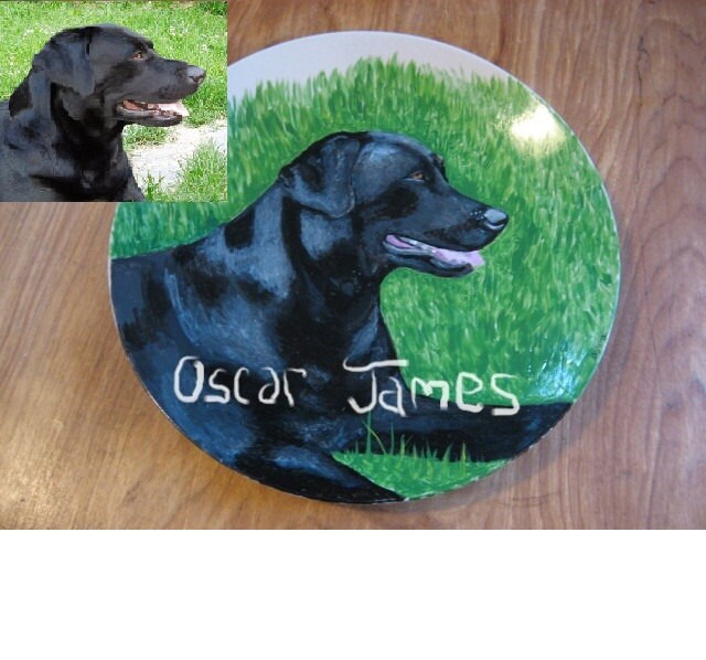custom dog plates